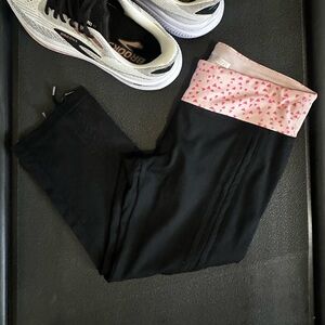 Forever 21 Black and Pink Leggings
